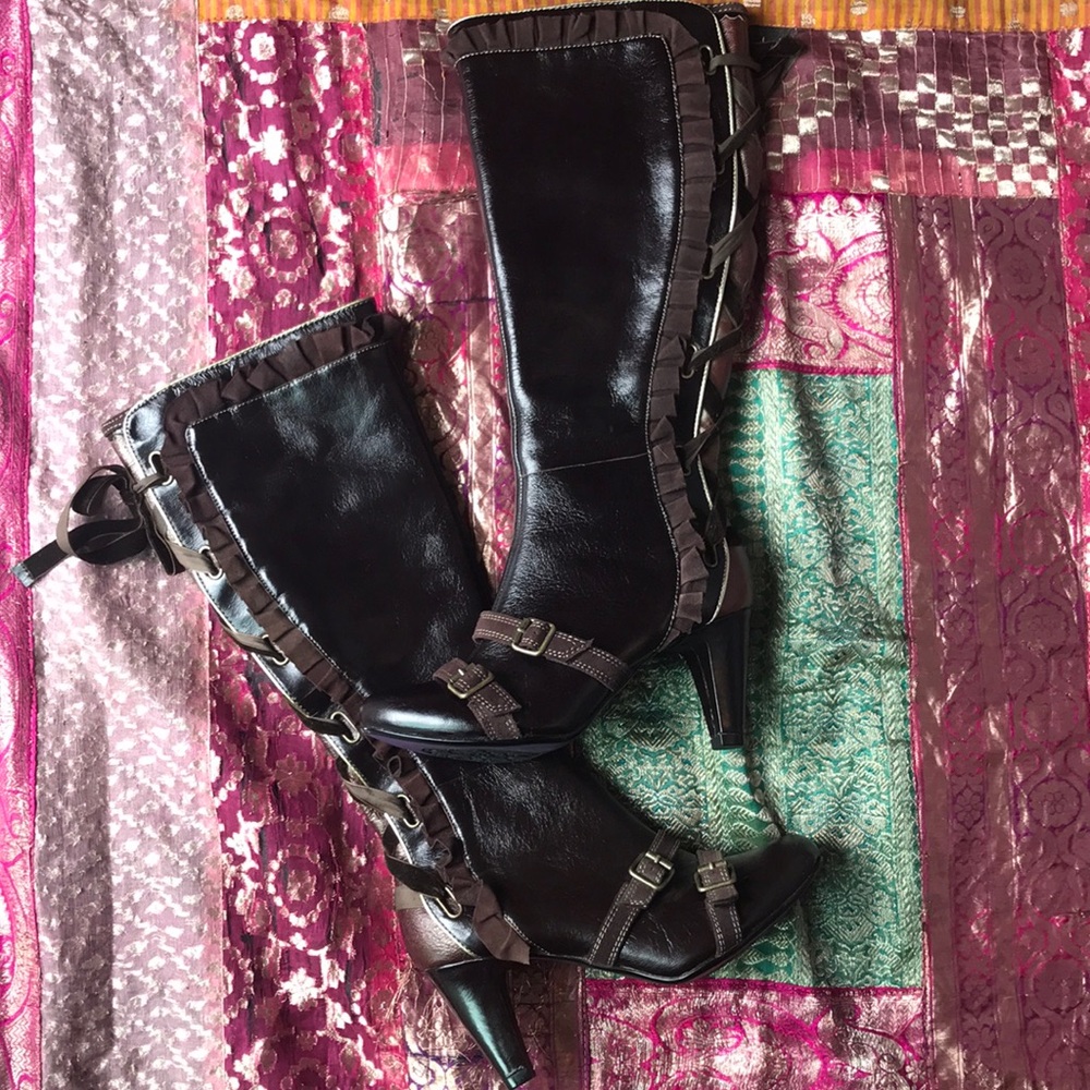 Bobbi Blu Lace Up Boots